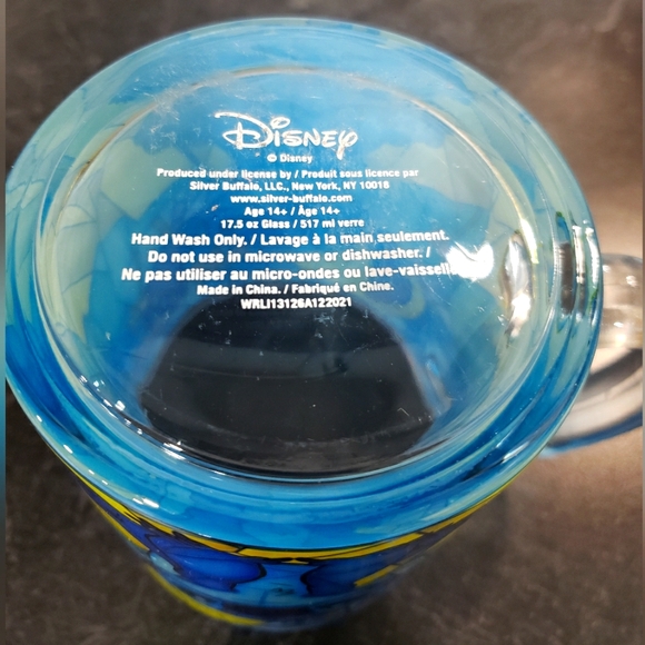 NWOT Disney Lilo & Stitch Mosaic Glass Coffee Mug - Picture 4 of 4